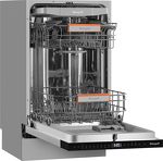 Превью картинка Посудомоечная машина 45см встраиваемая Weissgauff BDW 4508 D Autoopen Infolight #8