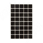Превью картинка PULSE Подпятник самоклеящийся квадратный 20x20 мм, 40 штук, черный (HS2020-BL) #1