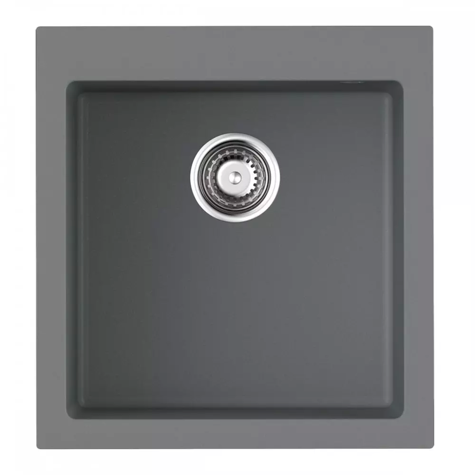 Фото Гранитная мойка Omoikiri Bosen 47-GR Tetogranit/leningrad grey