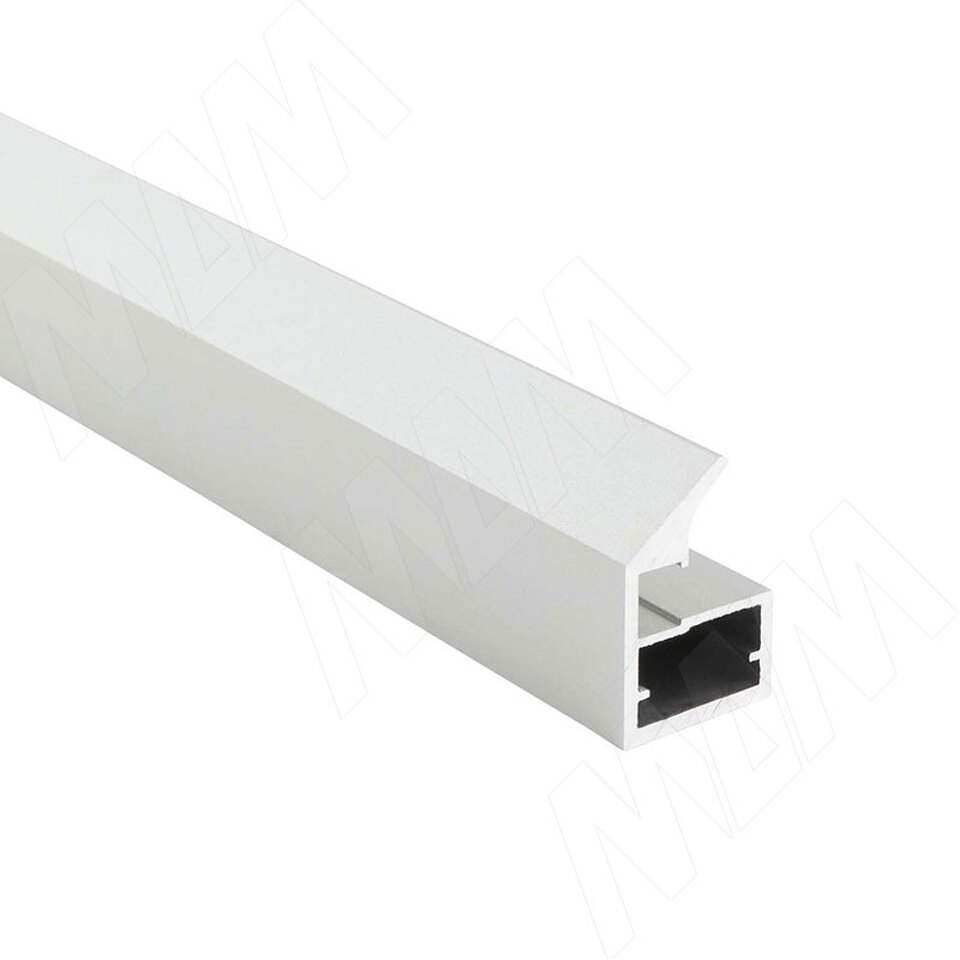 Фото PULSE LINEA Профиль рамочный узкий, с наклонной ручкой, серебро (анод), L-2700 (FP00738TAL-S3)
