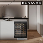 Превью картинка Шкаф винный  Винный холодильник (шкаф) компрессорный Dunavox DAUF-46.138B #5