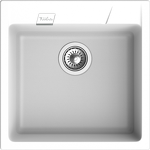 Превью картинка Кварцевая мойка Rivelato RAUM 50 1-чаша 500*510мм brina #1