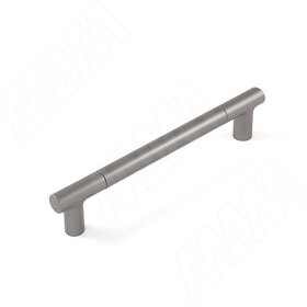 Картинка Giusti Ручка-рейлинг 160мм Timeless metal titanium (WMN.886.160.2N2N)