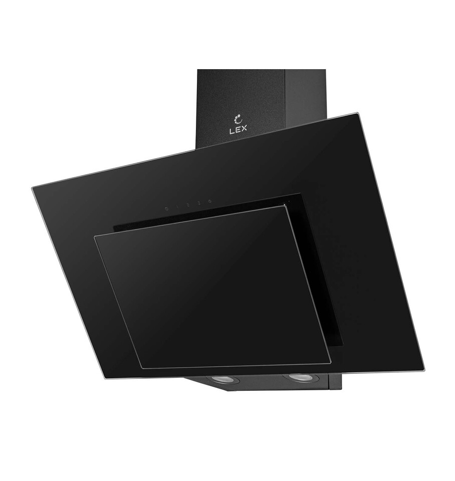 Фото Наклонная вытяжка Lex MIRA GS 600 BLACK воздухоочиститель