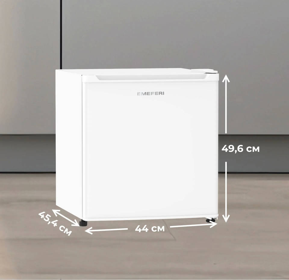 Фото Холодильник с одной дверцей Meferi MFR50WH MINI LIGHT