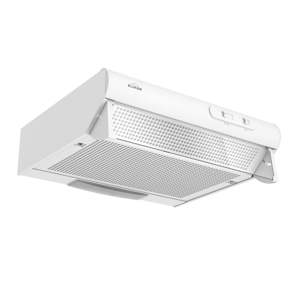 Фото Козырьковая вытяжка Elikor Davoline 60П-290-П3Л белый