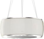 Превью картинка Потолочная вытяжка Falmec SOFFIO IS.58 White Satin Glass #1