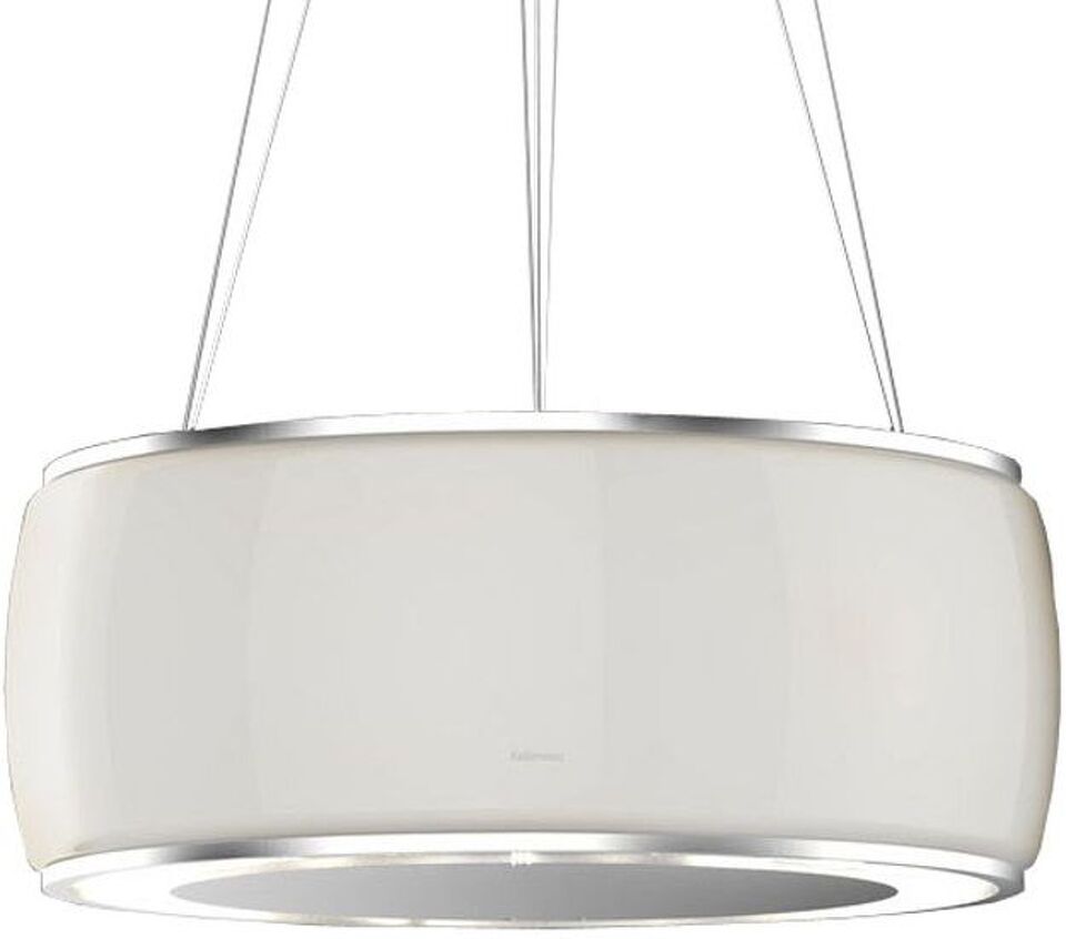 Фото Потолочная вытяжка Falmec SOFFIO IS.58 White Satin Glass