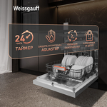 Превью картинка Посудомоечная машина 60см Weissgauff DW 998 Touch Inverter Dual Fan Dry #20