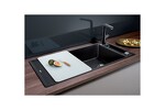 Превью картинка Гранитная мойка Blanсo AXIA III XL 6 S SILGRANIT PuraDur темная скала, доска стекло c кл.-авт. InFino #2