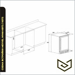 Превью картинка Шкаф винный  Meyvel Винный холодильник (шкаф) компрессорный MEYVEL MV46-KBT2 #5