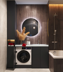 Превью картинка Машина стиральная встраиваемая KRONA DARRE 1400 7/5K WHITE #11