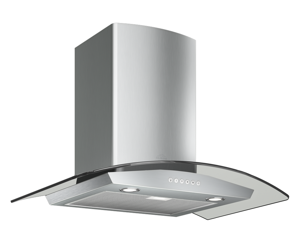 Фото Т-образная вытяжка  Elikor Аметист S4 60Н-700-Э4Д нерж/тонир