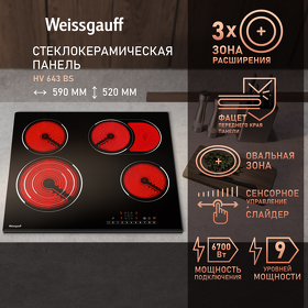 Картинка Weissgauff HV 643 BS