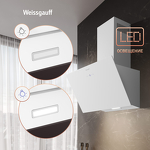 Превью картинка Наклонная вытяжка Weissgauff Yota 600 Touch White Glass #13