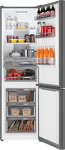 Превью картинка Холодильник с нижней морозилкой Weissgauff WRK 2000 Total NoFrost Inverter Bru Steel Glass #12