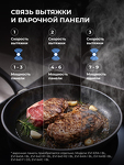 Превью картинка Полновстраиваемая вытяжка Lex Aura 600 Inverter GR воздухоочиститель с инвертором #3