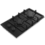 Превью картинка Газовая варочная панель домино Meferi MGH302BK GLASS LIGHT #6