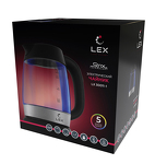 Превью картинка Чайник Lex LX 30011-1, чайник электрический (черный) #8