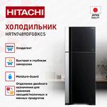 Превью картинка Холодильник с верхней морозилкой Hitachi HRTN7489DFGBKCS #3