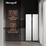 Превью картинка  Холодильник side by side Weissgauff WSBS 500 Inverter NoFrost White Glass #5