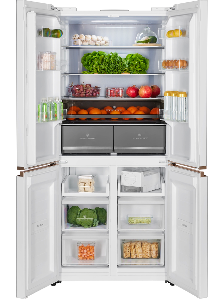 Фото  Холодильник side by side HIBERG i-RFQ 630G WS