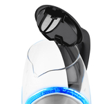 Превью картинка Чайник Lex LX 3003-1, чайник стеклянный (черный) #4