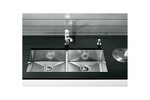 Превью картинка Металлическая мойка Blanсo ZEROX 400/400-U нерж.сталь зеркальная полировка с отв. арм. InFino #3