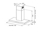 Превью картинка Т-образная вытяжка  Bertazzoni KT120P1AXT #4