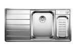 Превью картинка Металлическая мойка Blanсo AXIS III 6S-IF (чаша справа) нерж.сталь зеркальная полировка #1