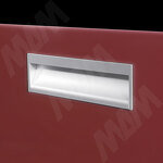 Превью картинка CitterioLine Ручка-раковина 128/160мм хром матовый (374.128-160.31) #2