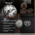Превью картинка Стиральная машина с фронтальной загрузкой Weissgauff WM 39106 Inverter Steam Black #4