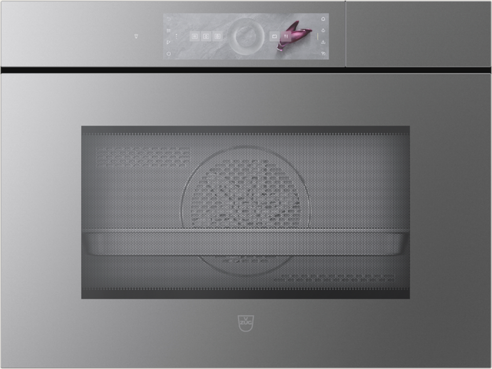 Фото Пароварка встраиваемая V-ZUG CombiSteamer V6000 45M PowerSteam CSM6T-23047 платина