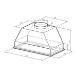 Превью картинка Полновстраиваемая вытяжка Lex HYPER 600 GS BL воздухоочиститель #2