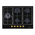 Превью картинка Газовая варочная панель Maunfeld EGHE.75.33CB.R\G #1