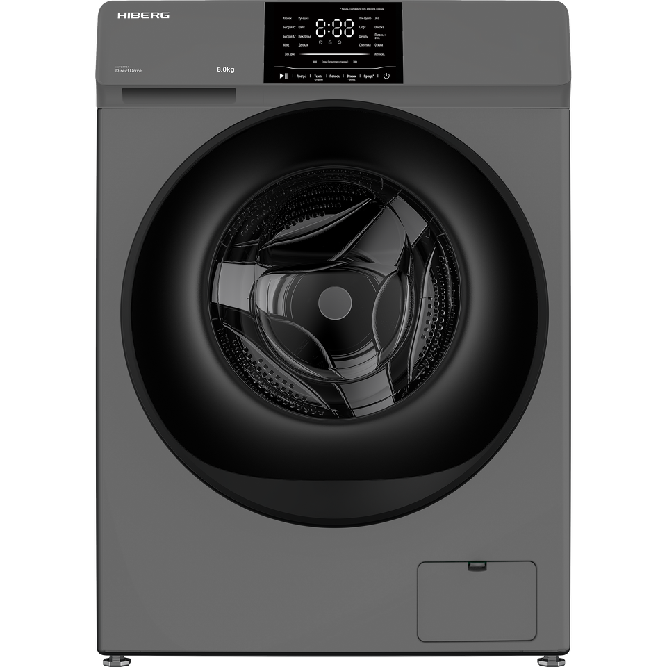 Фото Стиральная машина с фронтальной загрузкой HIBERG i-DDQ6-814 Sd