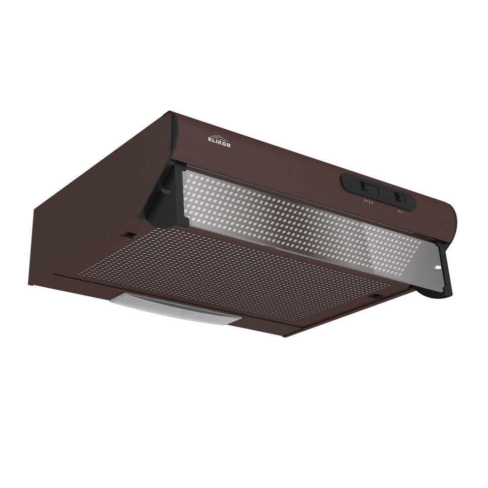 Фото Козырьковая вытяжка Elikor Davoline 60П-290-П3Л коричневый