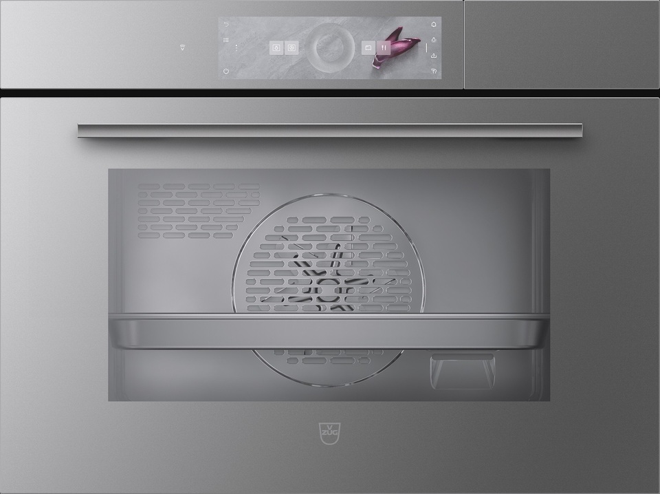 Фото Пароварка встраиваемая V-ZUG CombiSteamer V6000 45 CS6T-23032 платина