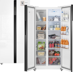Превью картинка  Холодильник side by side Weissgauff WSBS 500 Inverter NoFrost White Glass #11
