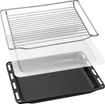 Превью картинка Электрический духовой шкаф Weissgauff OE 4551 DB Black Edition #14