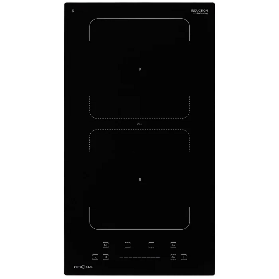 Фото Индукционная варочная панель домино KRONA ERDE 30 BL 2BFTS