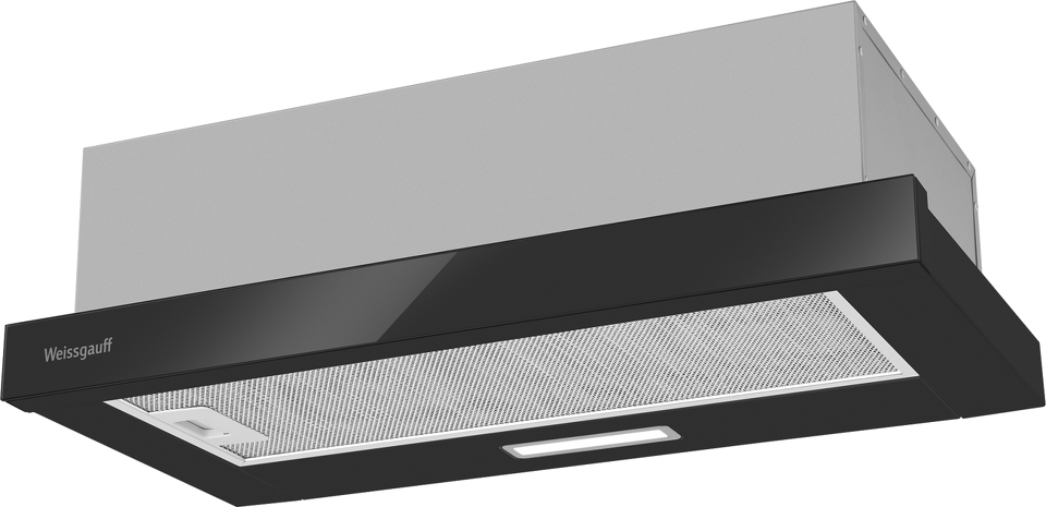 Фото Встраиваемая вытяжка Weissgauff TEL 600 2M Black Glass