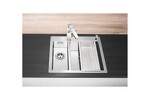 Превью картинка Металлическая мойка Blanсo CLARON 340/180-IF/А нерж.сталь зеркальная полировка с  кл.-авт. InFino и управлением PushControl #3