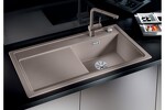 Превью картинка Гранитная мойка Blanсo BLANCO ZENAR XL 6S (чаша справа) SILGRANIT черный с кл.-авт. InFino #2