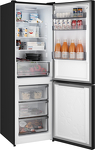 Превью картинка Холодильник с нижней морозилкой Weissgauff WRK 185 Total NoFrost Inverter Black Glass #16