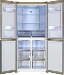 Превью картинка  Холодильник side by side HIBERG RFQ-490DX NFGR inverter #3