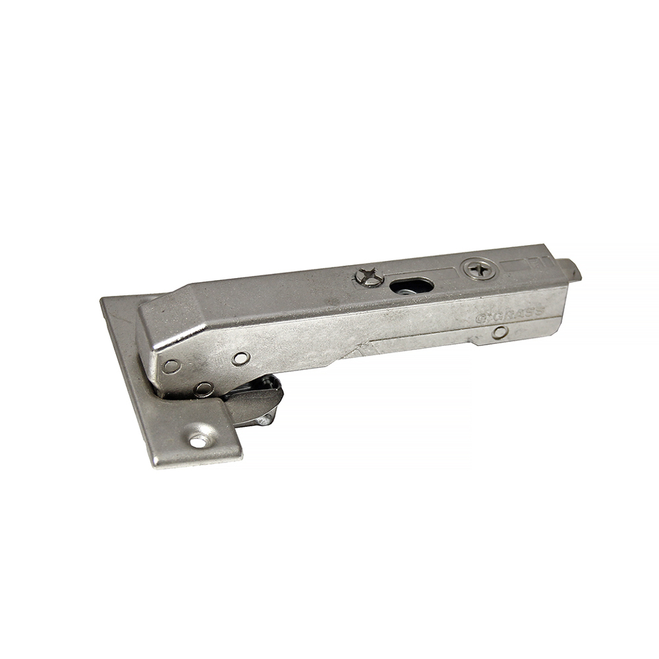 Фото Grass Петля Tiomos 110/90E петля под фальшпанель 180°, вкладная, без демпфера, 48/9