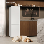 Превью картинка Холодильник с нижней морозилкой Weissgauff WRK 1520 Defrost White #4