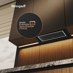 Превью картинка Полновстраиваемая вытяжка Weissgauff Quadra 600 Touch Black Glass #13