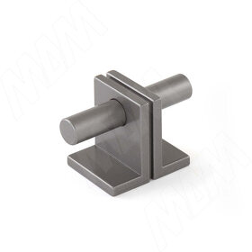 Картинка Giusti Ручка-кнопка 16мм Timeless metal titanium (WPO.906.00T.2N2N)